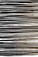 Thick Ink Pen Paint Black Lines on White Background Zebra Skin Barcode Shapes
