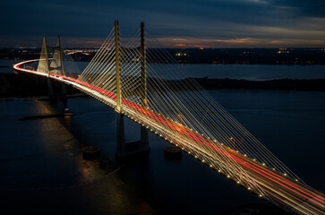 Obraz premium Dames point bridge, Jacksonville, Florida
