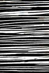 Thick Ink Pen Paint Black Lines on White Background Zebra Skin Barcode Shapes