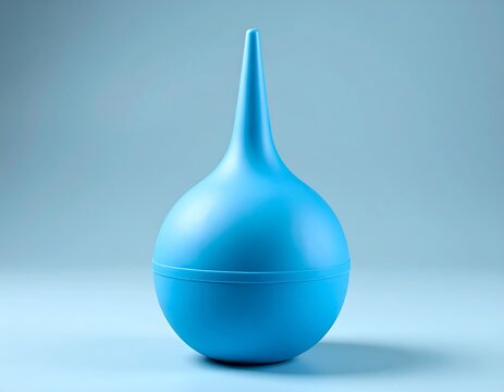Blue Neti Pot for Nasal Irrigation.