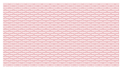 Red brick wall pattern, seamless background texture, architectural design element, repeating graphic illustration