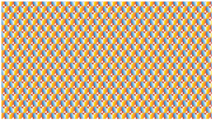 Vibrant gradient pattern with circular elements, abstract colorful background, modern geometric design, repeating artistic texture