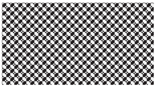 Black and white checkerboard pattern with subtle circular elements, optical illusion background, abstract graphic design, modern texture - Powered by Adobe