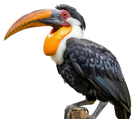 Obraz premium PNG Colorful toucan bird perched beautifully