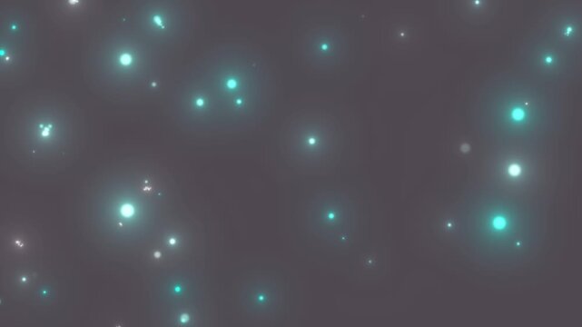 Glowing Particles Background Animation