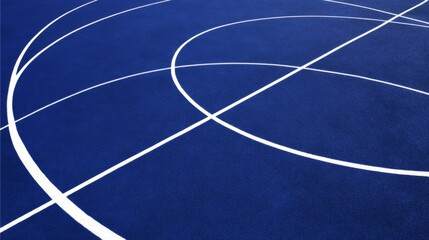 velodrome. Top-down view of concentric blue lines on a velodrome surface. event key visuals, club posters, designed for sports event promotions and stadium branding, used by event planners.
