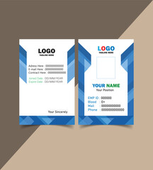 ID Card Design Template