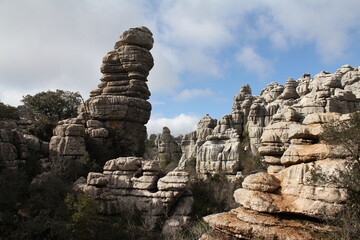El Torcal de Antequera &ndash; Spectacular Karst Limestone Formations and Surreal Geological Landscape in Andalusia, Southern Spain
