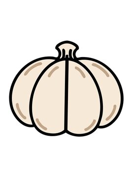 vibrating motion animation of japanese culinary kabocha pumpkin squash