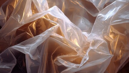 Wrinkled Plastic Sheet Texture