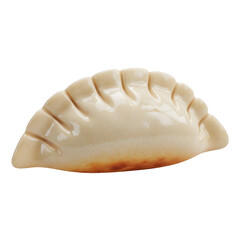 Single golden dumpling