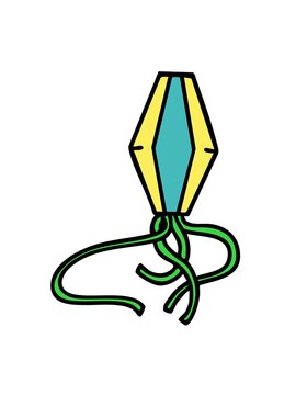 jiggle and pause animation of brazilian flying carnival candle lantern
