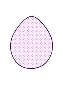 pixelize effect animation of comic book style quirky cartoon egg