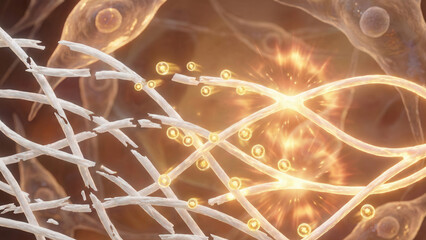 Rejuvenating bakuchiol serum application science lab digital illustration research environment microscopic view skin care concept