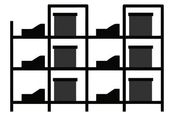 Multi-Tier Shoe Rack Silhouettes: Organized Entryway Storage Solutions