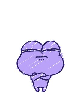 rise and float animation of Angry Frog Chalk Drawing