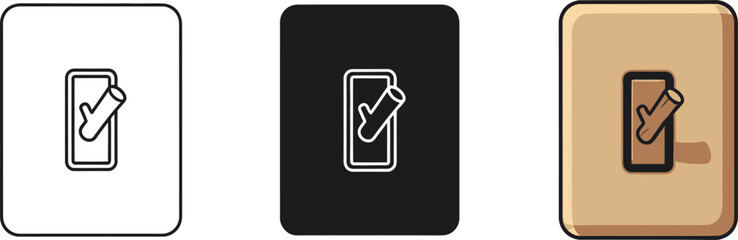 Illustration of a classic electrical light switch in the deactivated position across various design styles isolated on white background, Vector