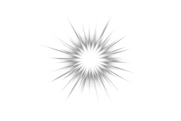 Fototapeta premium PNG An isolated white blink sun ray light effect background lighting outdoors.