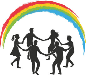 Happy Holi Vector on Transparent Background with Festival and Color Concept