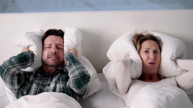 Sleeping Through Noisy Neighbor's Loud Apartment Party Next