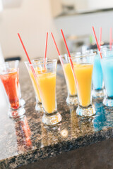 空の庭ウエディングのウェルカムドリンク