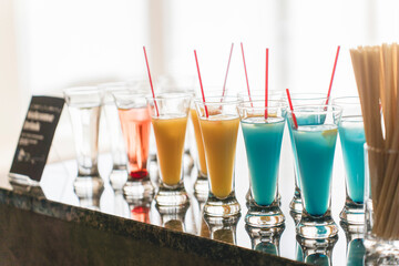 空の庭ウエディングのウェルカムドリンク