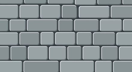 Elegant Gray Stone Wall Pattern Seamless Texture For Creative Design And Architectural Backgrounds