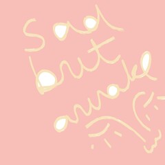 pink background with awakening message 