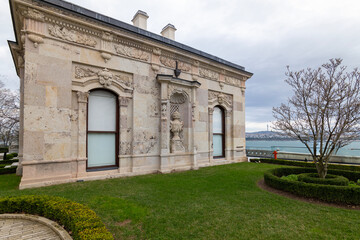 Obraz premium Details from the Topkapi Palace sections in Istanbul, the former capital, the heart of the Ottoman Empire.