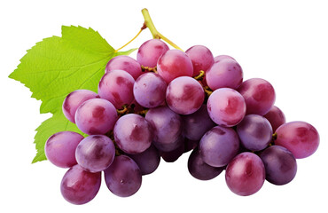 Obraz premium PNG Grapes fruit plant food.