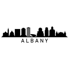 Obraz premium Skyline Albany