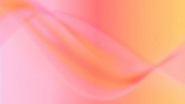 abstract pretty pink and yellow wave background