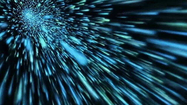 Data transmission concept background for IT and fintech