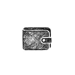 Sketch digital wallet icon design