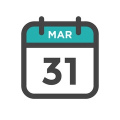 March 31 Calendar Day or Calender Date for Deadline Appointment