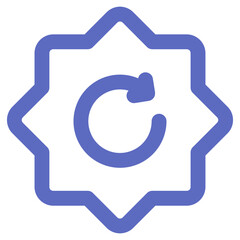 Obraz premium Flat Colored System Update Icon for Software Maintenance