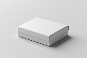 Fototapeta premium White cardboard product container high resolution picture