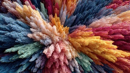 Fototapeta premium Abstract Colorful Texture with Vibrant Shades and Artistic Depth