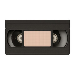 Obraz premium PNG Retro VHS tape nostalgia