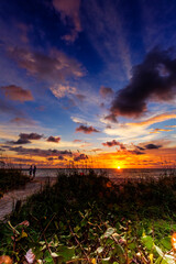Obraz premium Early Morning at Jetty Park, Fort Pierce, Florida
