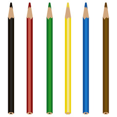 L&aacute;pis de cor colorida