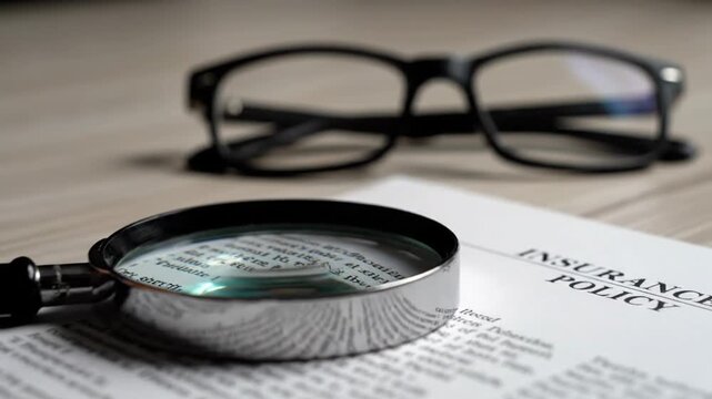 Policy inspection with glasses.