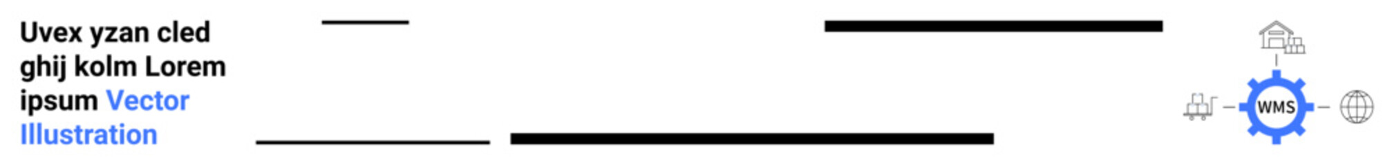 Obraz premium Automation systems, cloud computing, data integration, workflow optimization, technology solutions, network management. Gear symbol with connected cloud icons. Automation systems and cloud computing