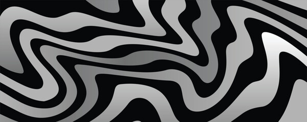black and white seamless pattern abstract liquid background