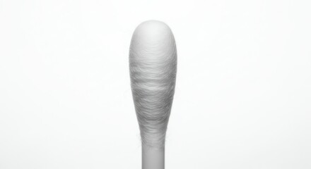 Cotton swab with transparent background