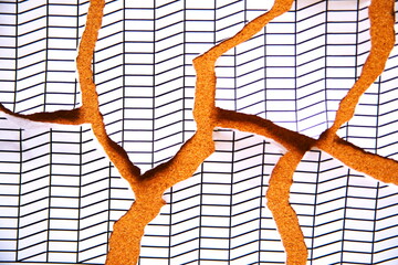 ちぎった紙がデザイン的な背景素材