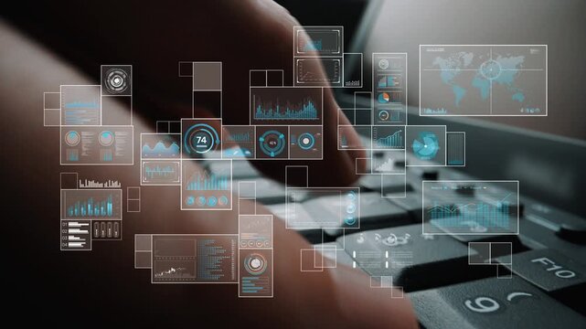 Data insights, charts, and analytics help visualize performance. Data drives strategy, analytics enhances growth, and data improves business outcomes through analytics. Marrow