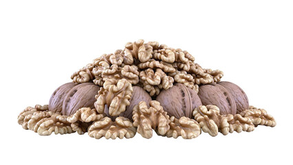 Obraz premium Pile of Walnuts