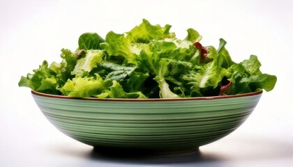 Fresh Green Salad in a Bowl - Healthy and Nutritious Meal.