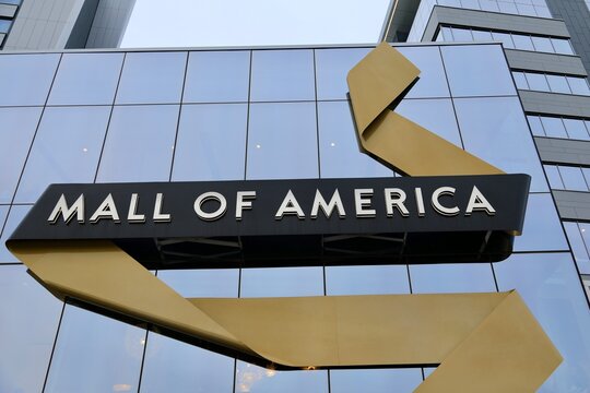 Mall of America (MoA) - Minneapolis&ndash;Saint Paul metro area. Built in 1992, it is the largest shopping mall in the USA. The facility also includes an indoor amusement park and a JW Marriott hotel.